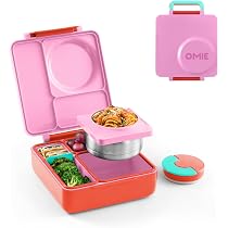 Amazon｜OmieBox 子供用弁当箱 - 漏れ防止サーモスフードジャー付き